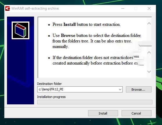 Nhấn Install để tiến hành cài đặt