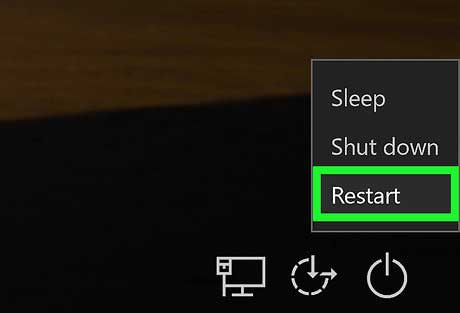 Vào Safe Mode Win 10 bằng Shift + Restart