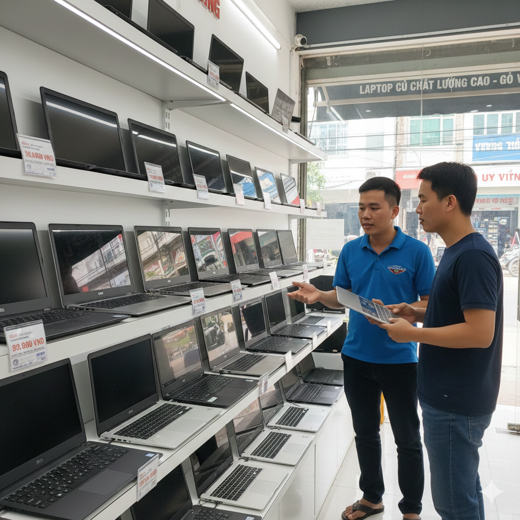Laptop cũ chất lượng Gò Vấp
