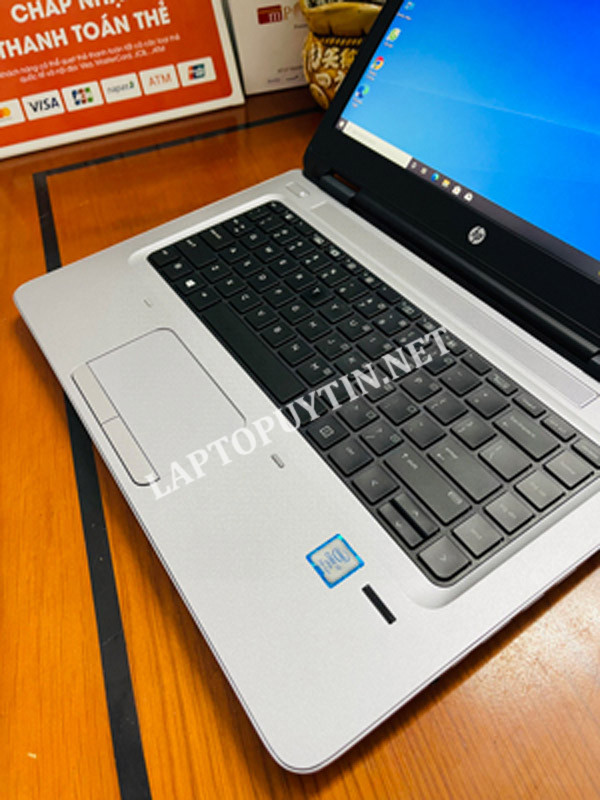 Laptop HP 640 G3-I7 có cổng kết nối đa dạng, bảo mật cao