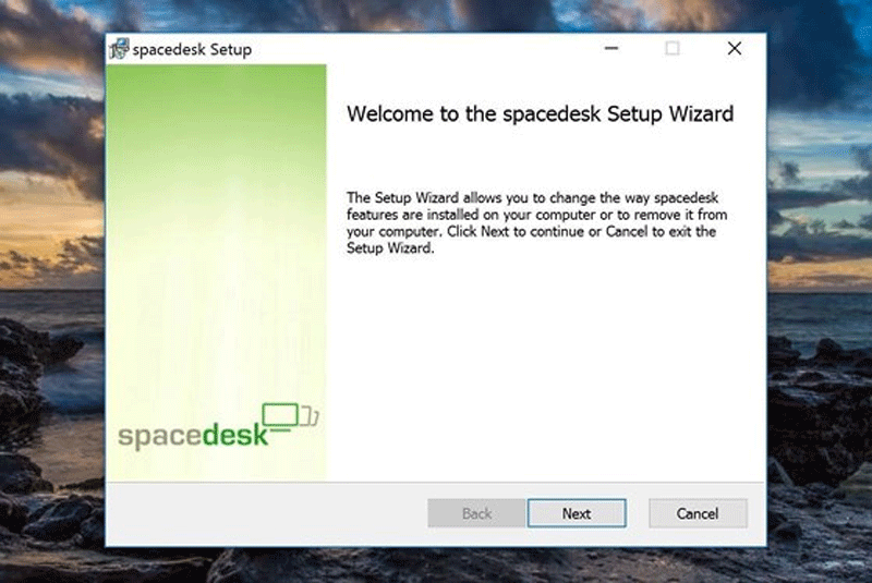 Cài Spacedesk trên máy tính