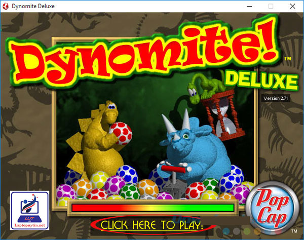 Bắt đầu chơi game Dynomite