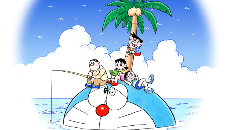 Ảnh nền Doraemon và những người bạn